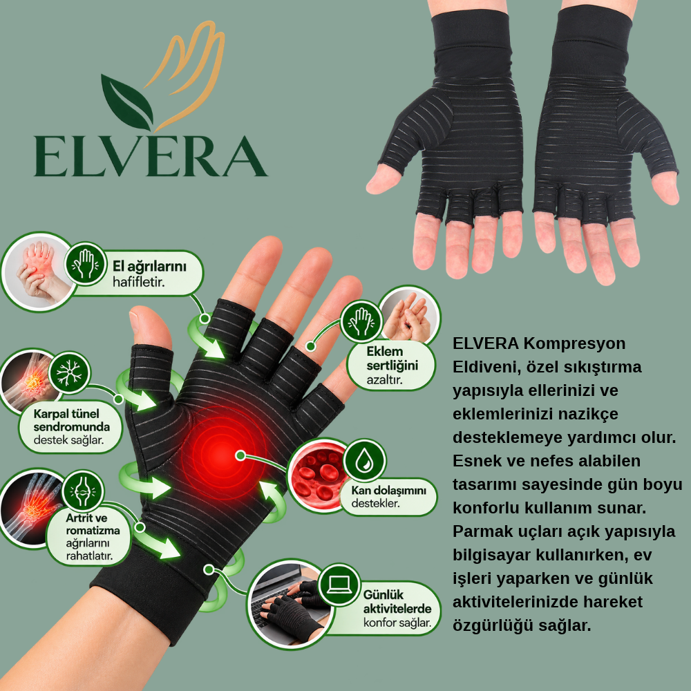 Elvera Ağrı Eldiveni